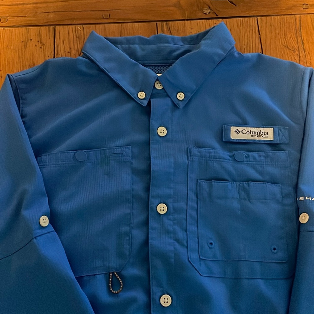 Boys Columbia button down shirt